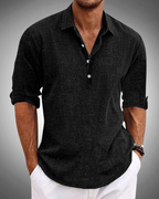 Francisco | Camisa Casual de Lino de Verano