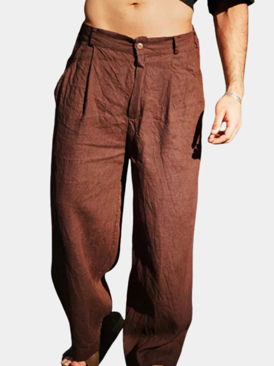 Luciano | Pantalón Ancho de Verano