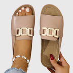 Carolina | Sandalias Cómodas con Hebilla