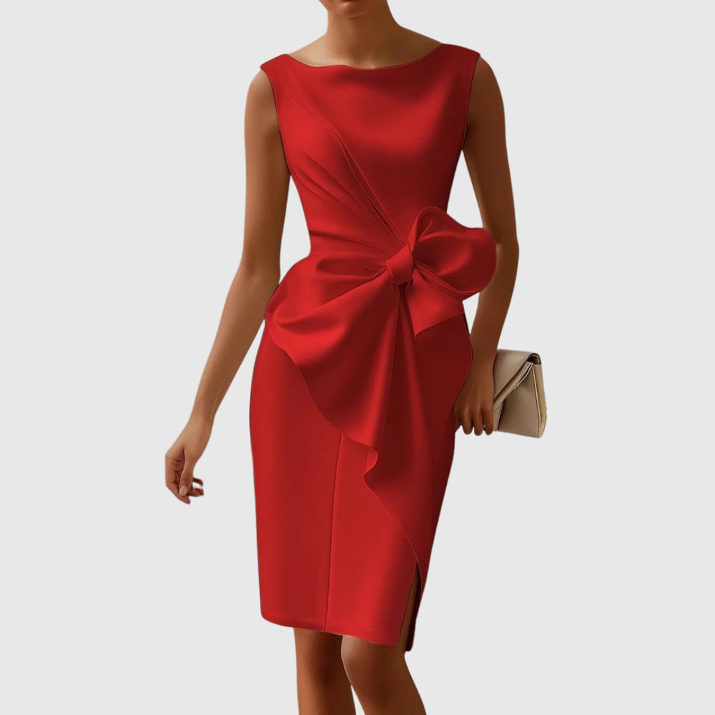 Alma | Vestido Midi sin Mangas con Estilo