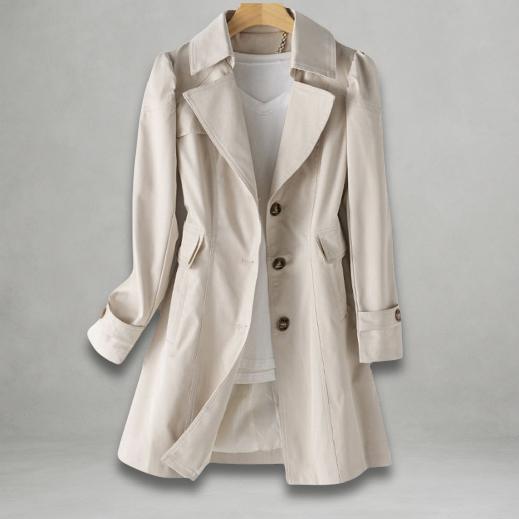 Jimena | Gabardina Elegante de Otoño