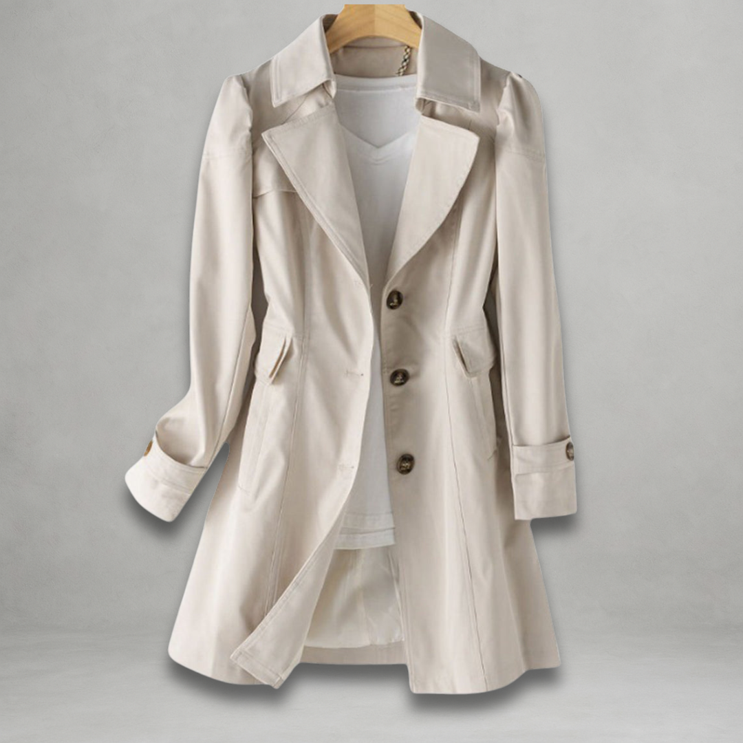Jimena | Gabardina Elegante de Otoño