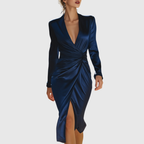 Aitana | Vestido Elegante con Escote en V Profundo