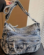 Trendy retro crossbody bag