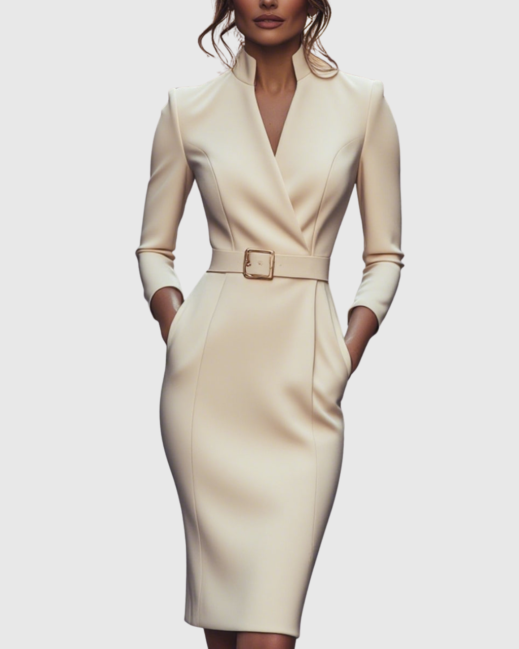 Paula | Vestido Midi Refinado
