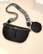 Bolso bandolera de cuero para mujer