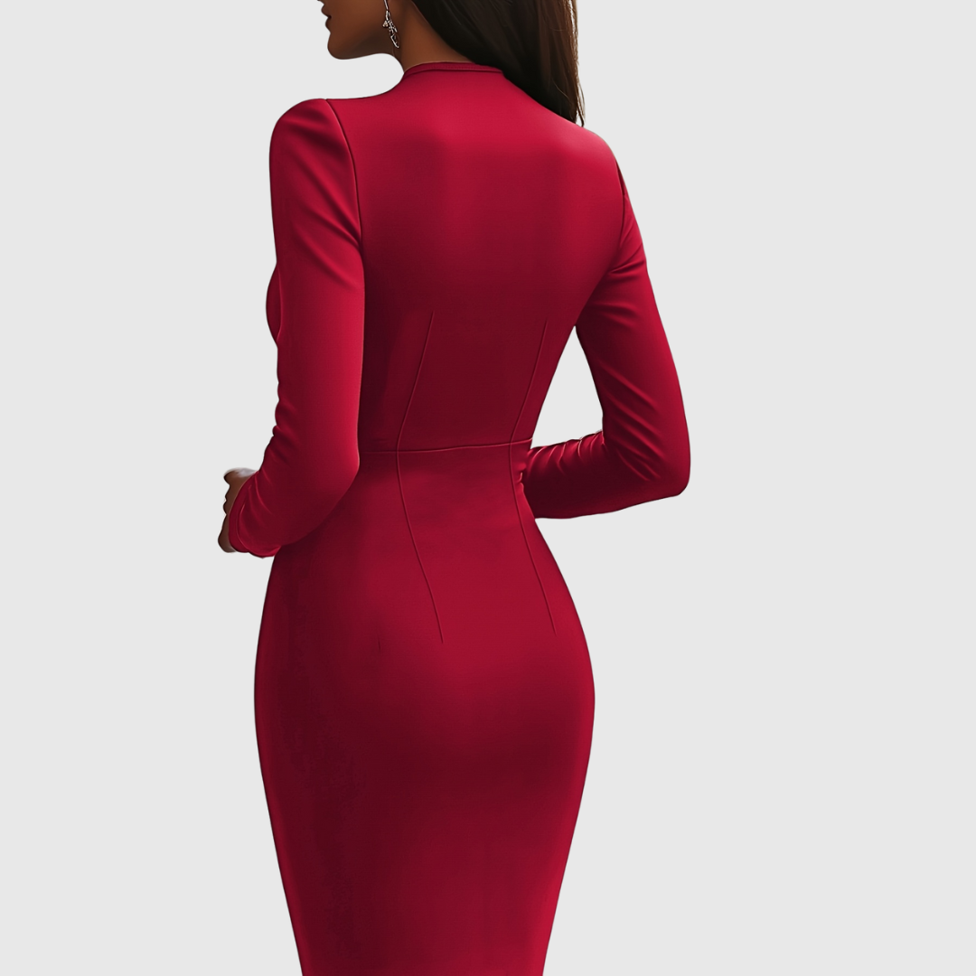 Aurora | Vestido Elegante con Escote en V