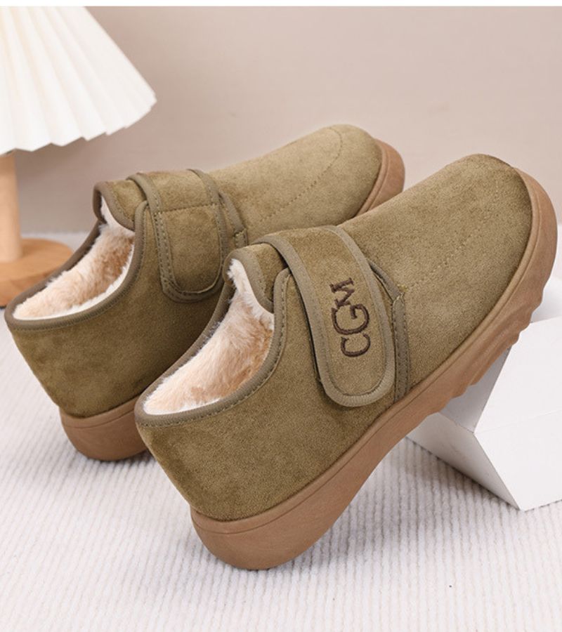 Dorotea | Zapatos de Ante con Velcro