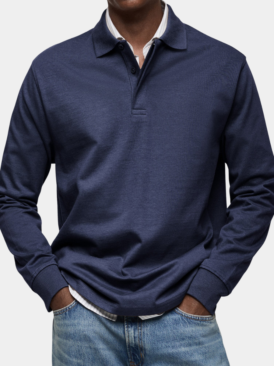 Bartolomé | Polo De Lujo De Manga Larga