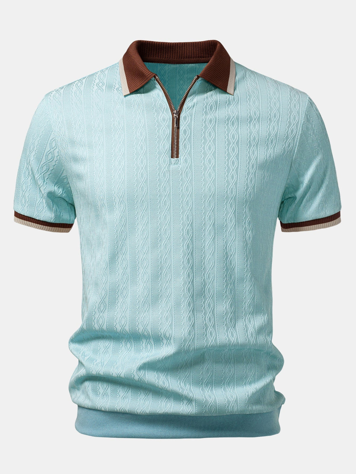 Teo | Polo de Punto con Cremallera