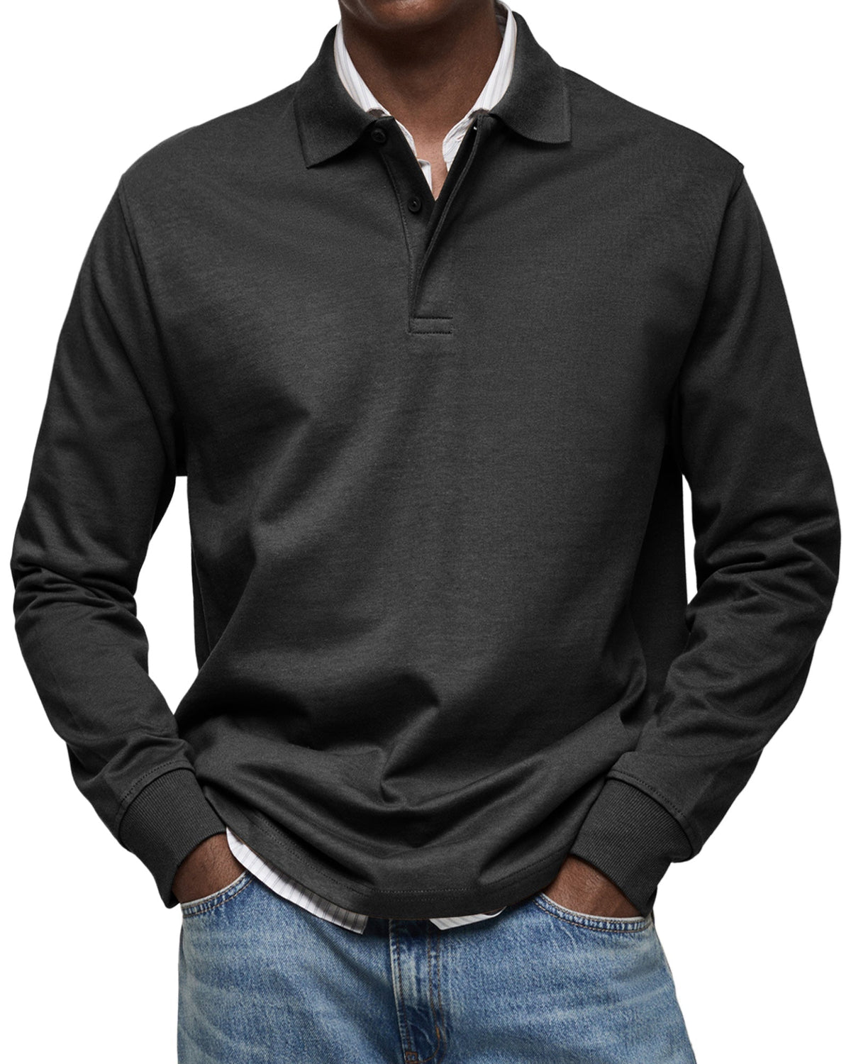 Bartolomé | Polo De Lujo De Manga Larga