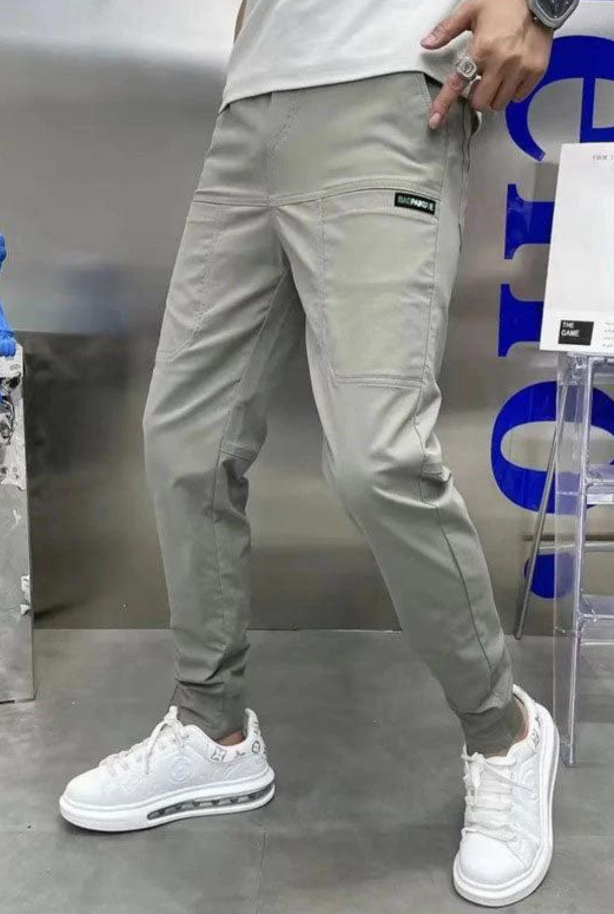 Tomás | Pantalón Cargo Elástico Premium