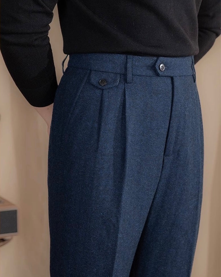 Matías | Pantalón de Lana con Pinzas