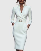 Paula | Vestido Midi Refinado