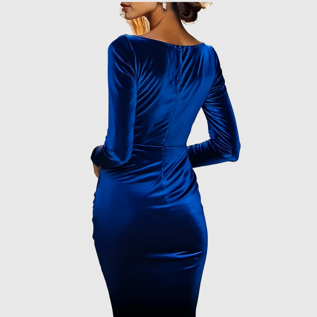 Daniela | Vestido de Fiesta Ceñido Liso