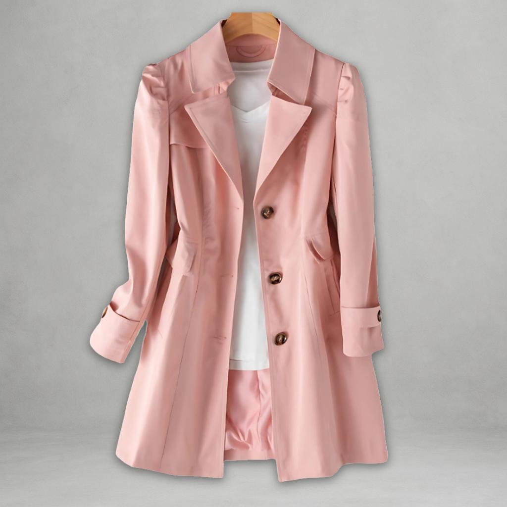 Jimena | Gabardina Elegante de Otoño