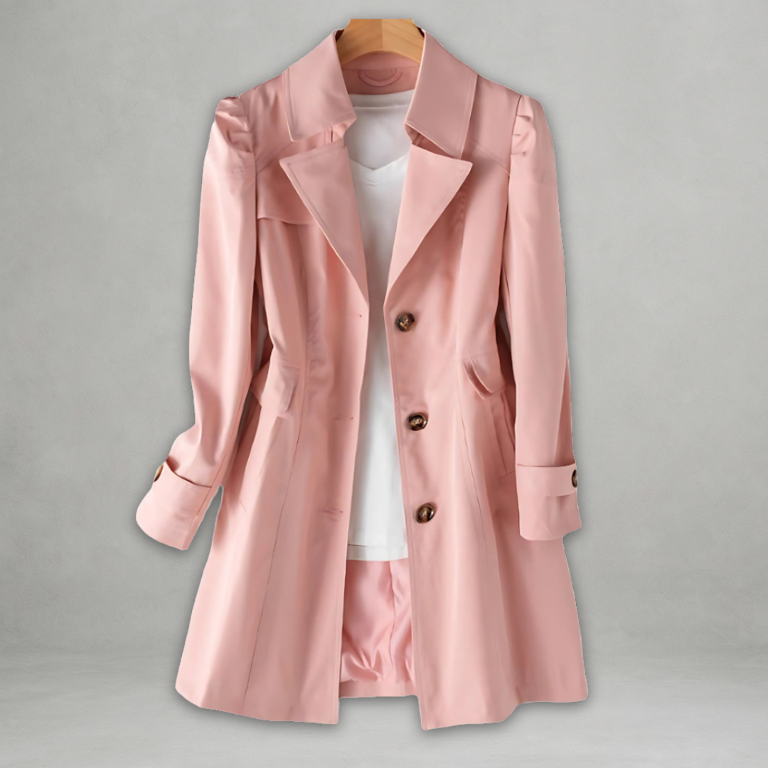 Jimena | Gabardina Elegante de Otoño