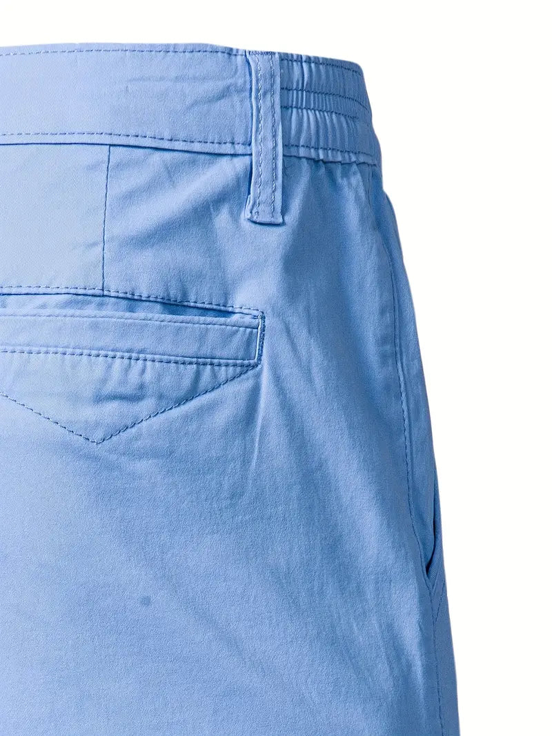 Cosme | Pantalón Corto de Algodón con Bolsillos