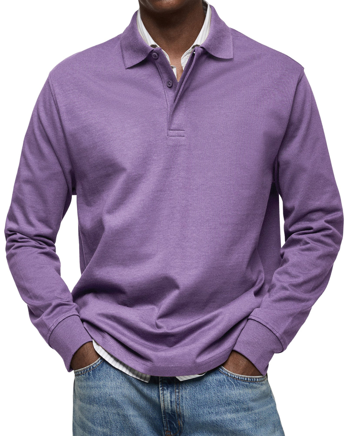 Bartolomé | Polo De Lujo De Manga Larga