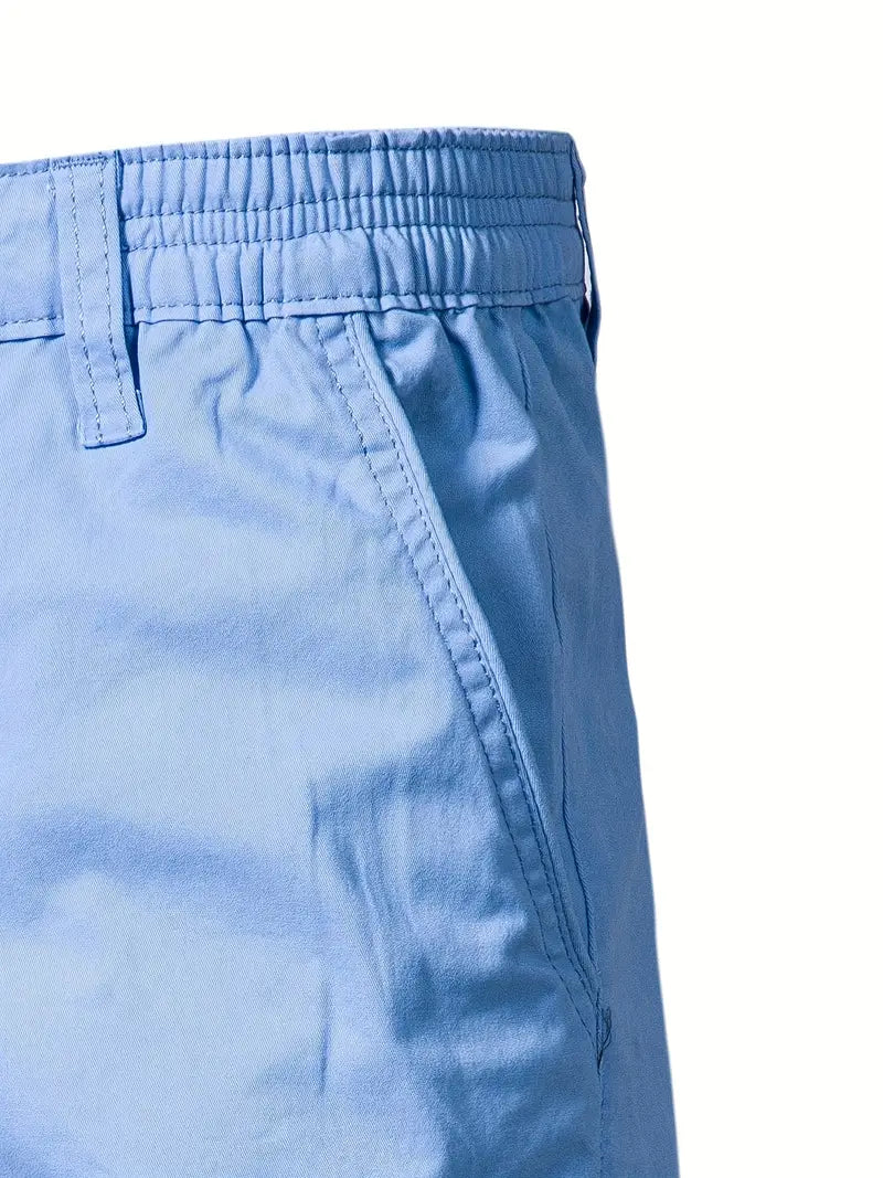 Cosme | Pantalón Corto de Algodón con Bolsillos