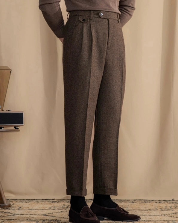 Matías | Pantalón de Lana con Pinzas