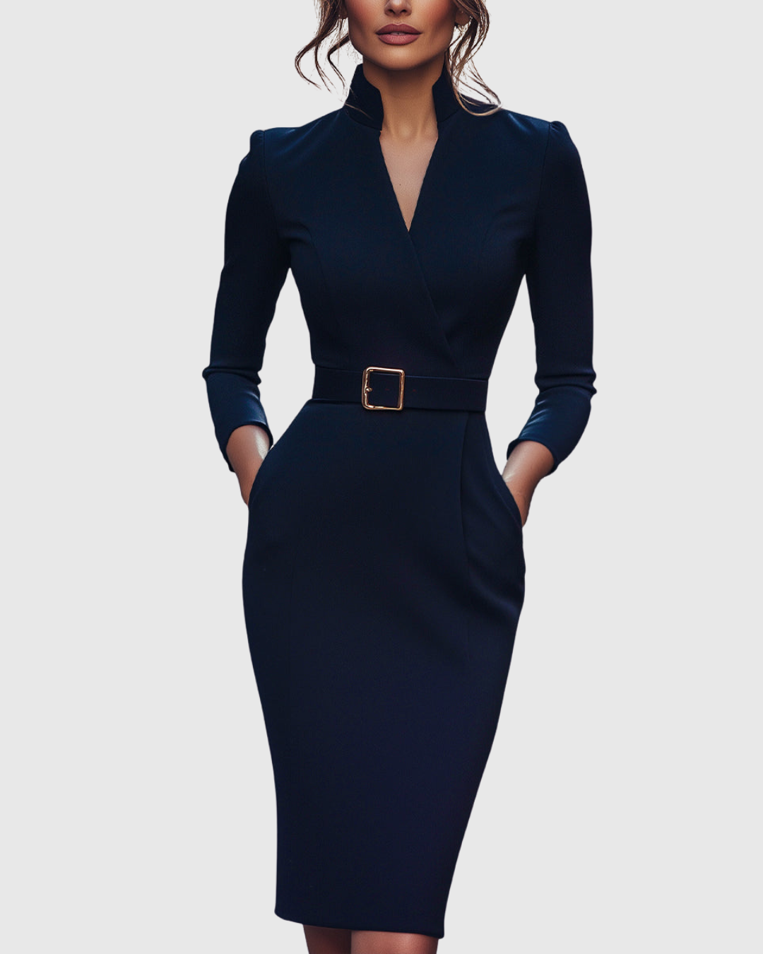 Paula | Vestido Midi Refinado