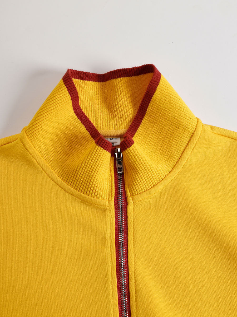 Daniela | Conjunto Deportivo de Sudadera con Media Cremallera y Pantalón Ancho