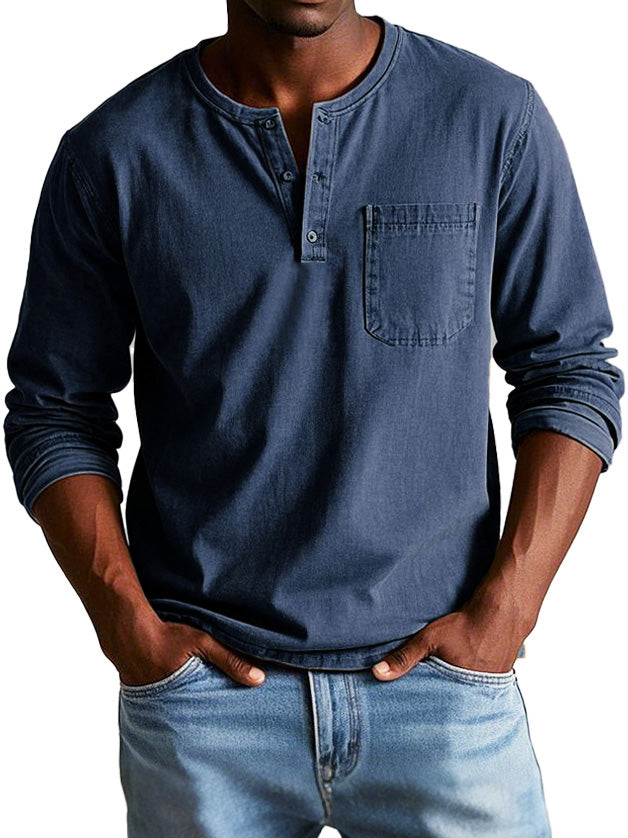 Gerardo | Camisa Vintage de Manga Larga