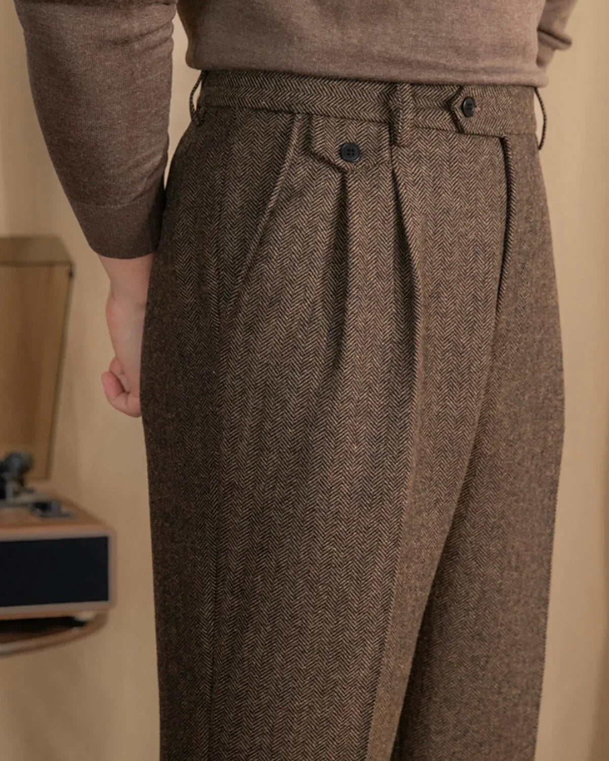 Matías | Pantalón de Lana con Pinzas