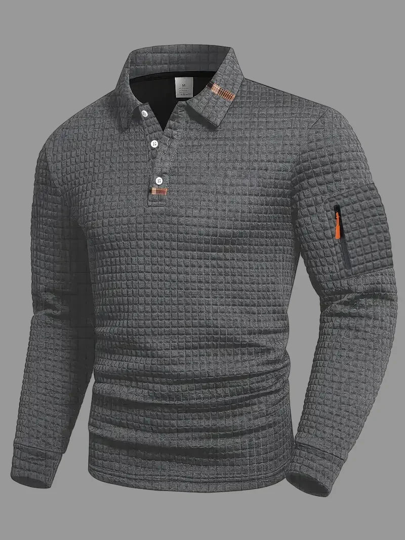 Luis | Jersey Tipo Polo de Lujo