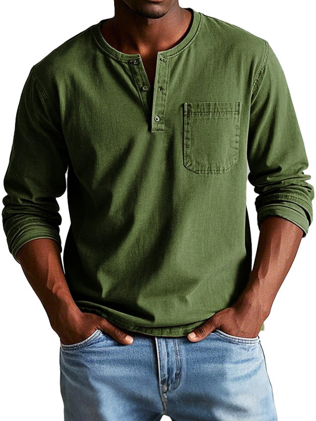 Gerardo | Camisa Vintage de Manga Larga