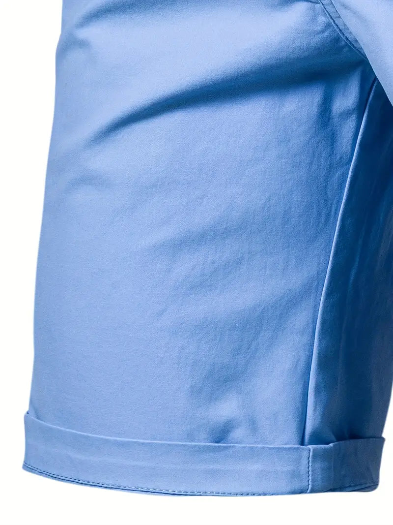 Cosme | Pantalón Corto de Algodón con Bolsillos