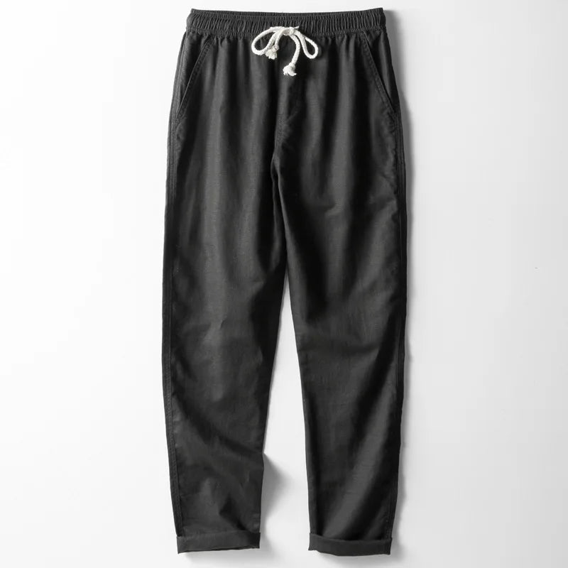 Santos | Pantalón de Lino con Cordón