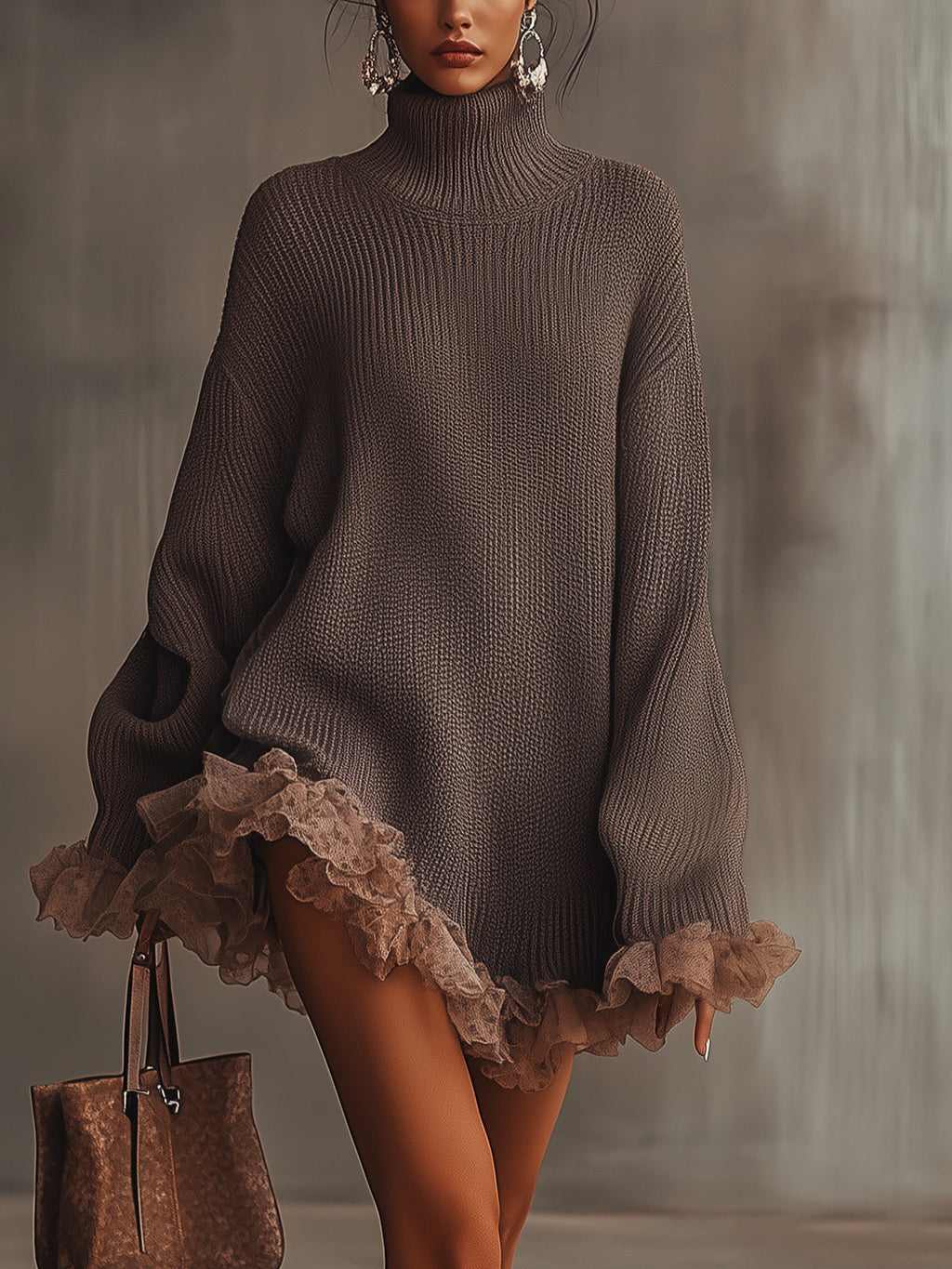 Nina | Vestido de Punto con Volantes