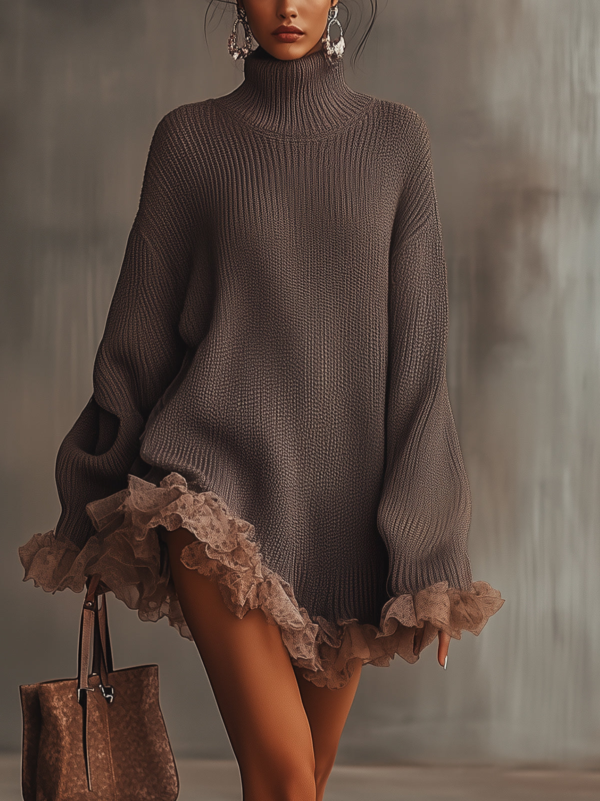 Nina | Vestido de Punto con Volantes