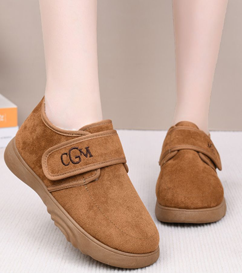 Dorotea | Zapatos de Ante con Velcro