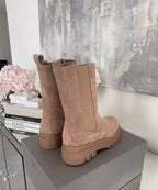 Celia | Botines Chelsea Beige