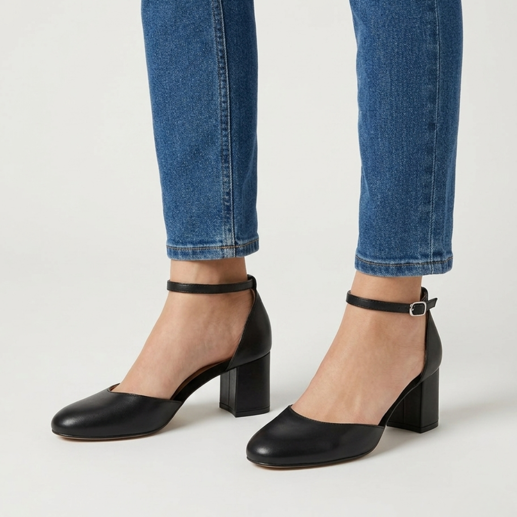 Alicia | Silver-tone slingback pumps