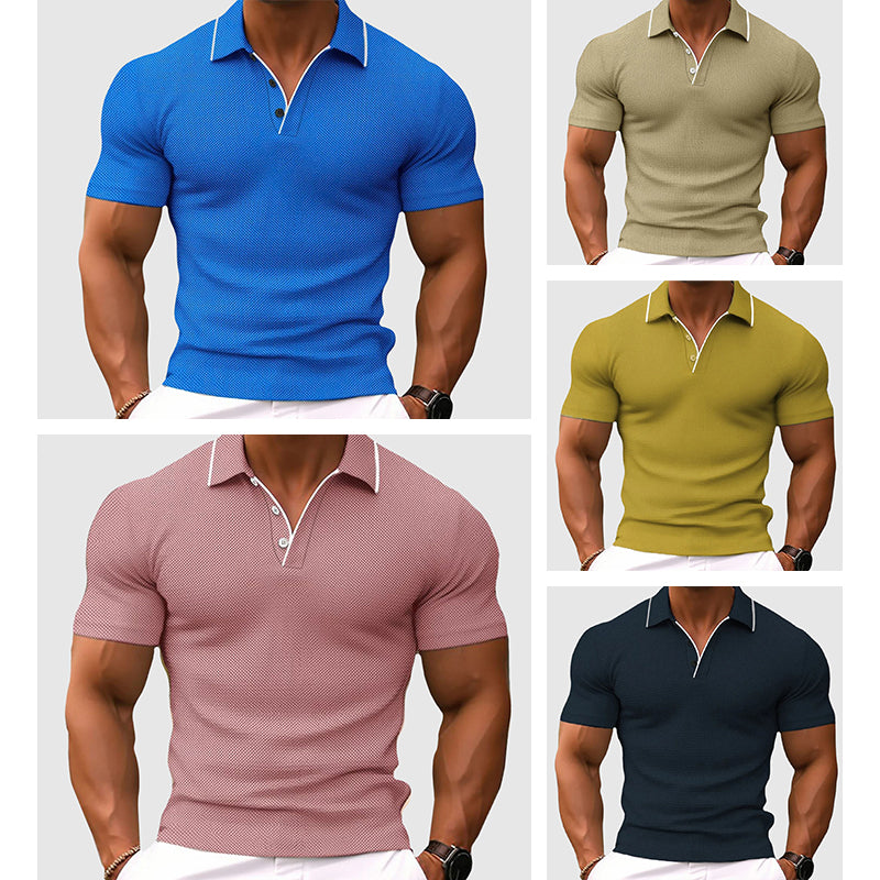 Antonio | Camiseta tipo polo entallada