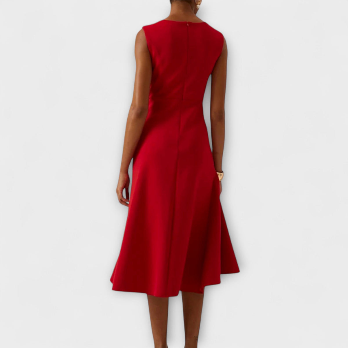 Elisa | Vestido Midi Plisado