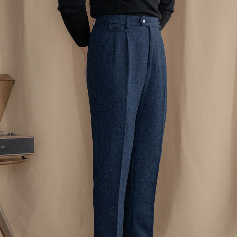 Matías | Pantalón de Lana con Pinzas