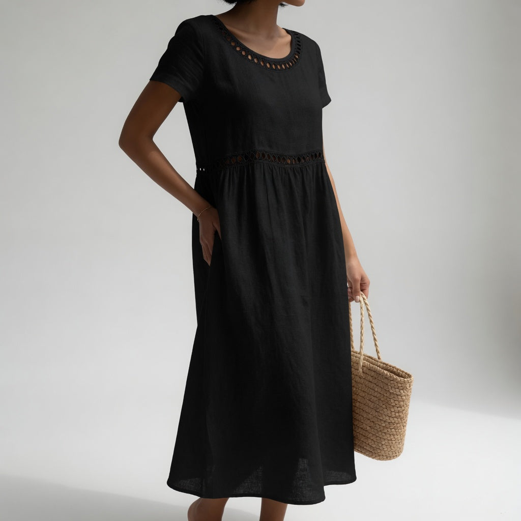 Lidia | Vestido bordado