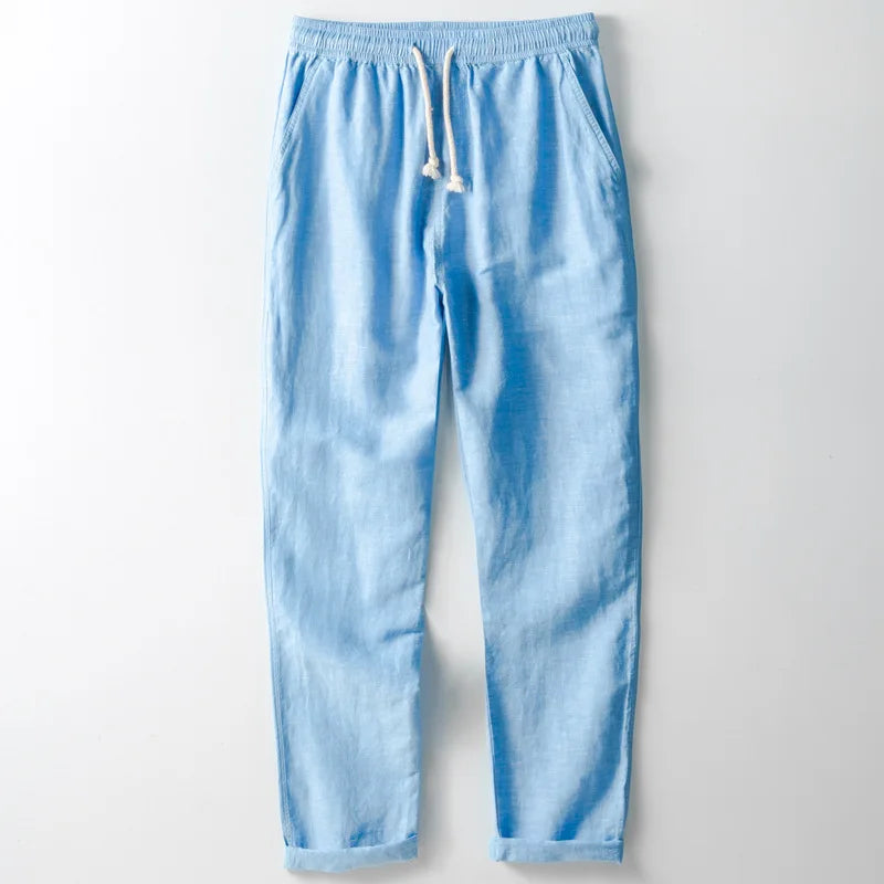 Santos | Pantalón de Lino con Cordón