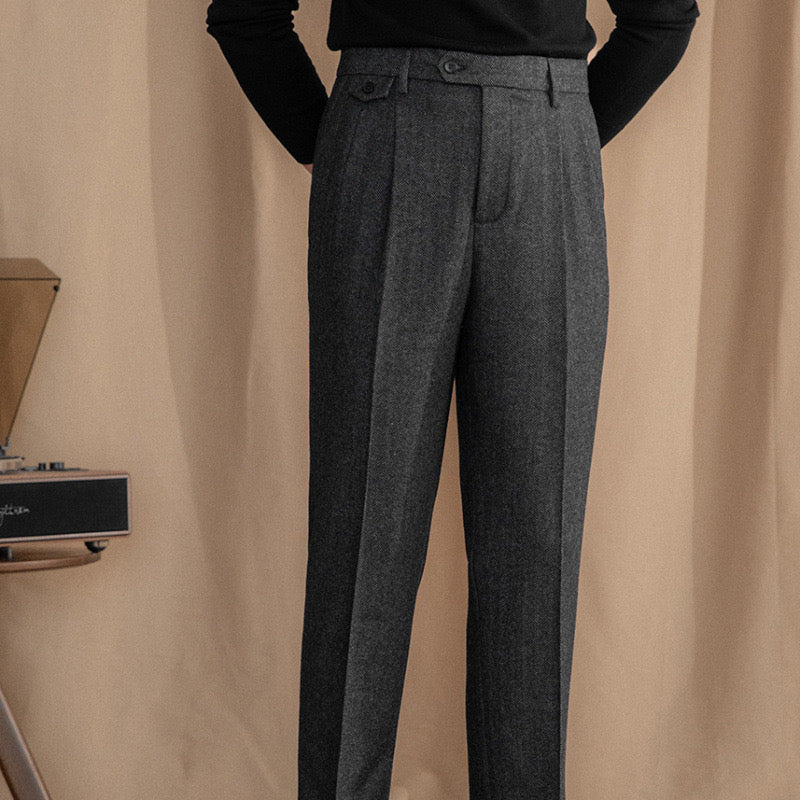 Matías | Pantalón de Lana con Pinzas