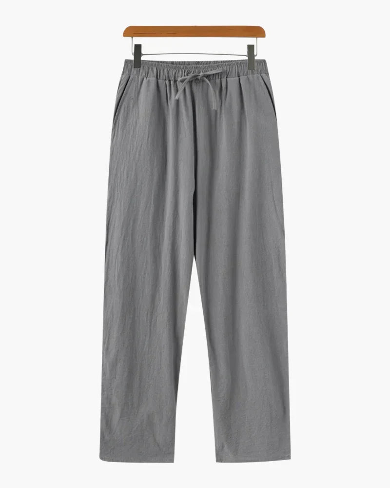 Ezequiel | Pantalón de Lino con Cordón