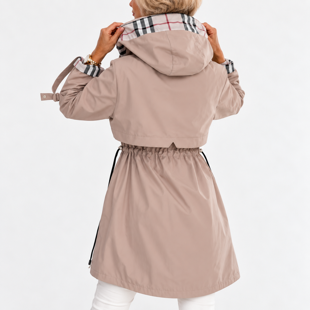 Noelia | Abrigo Impermeable con Cremallera