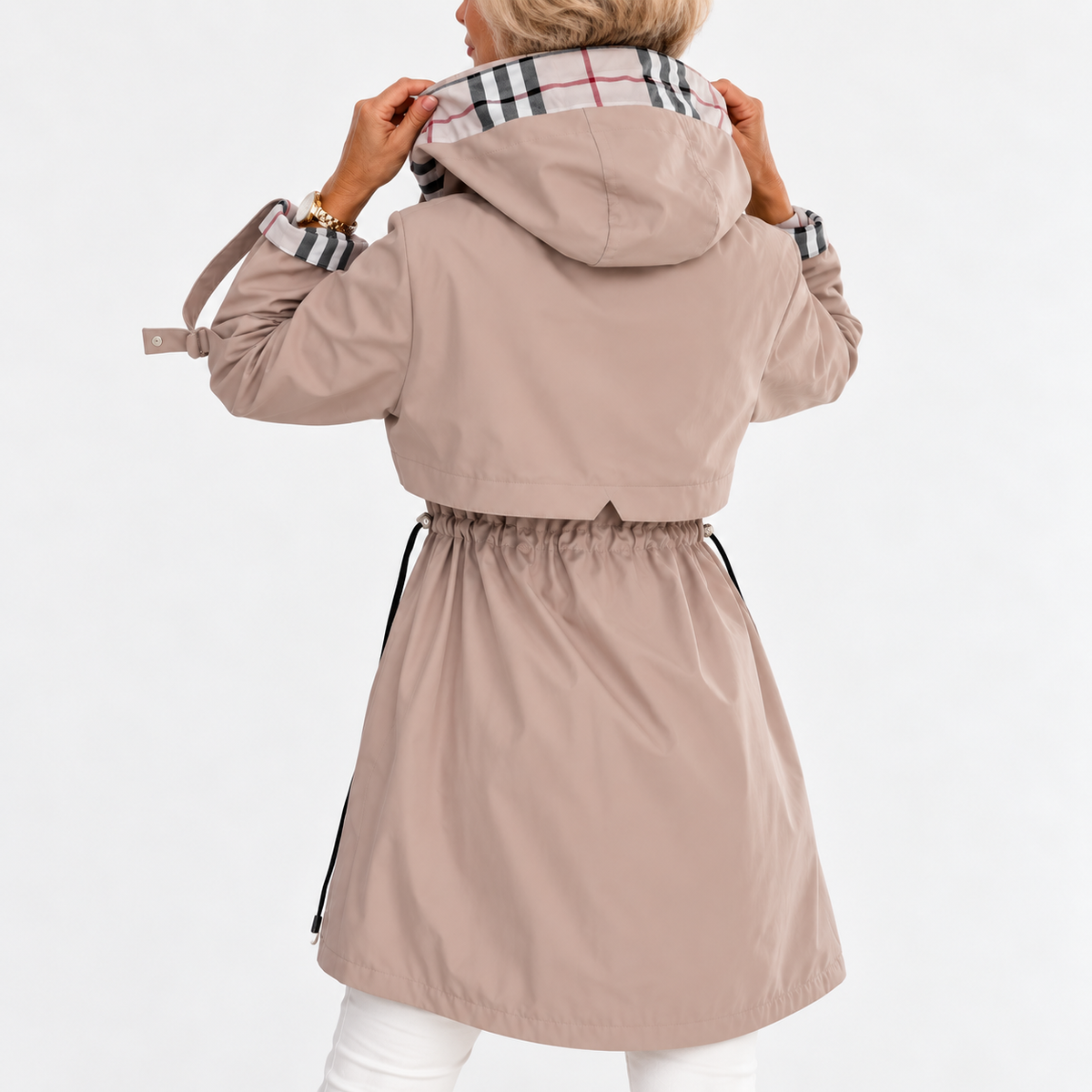 Noelia | Abrigo Impermeable con Cremallera