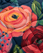 Amaia | Chaqueta Acolchada con Estampado Floral Vintage