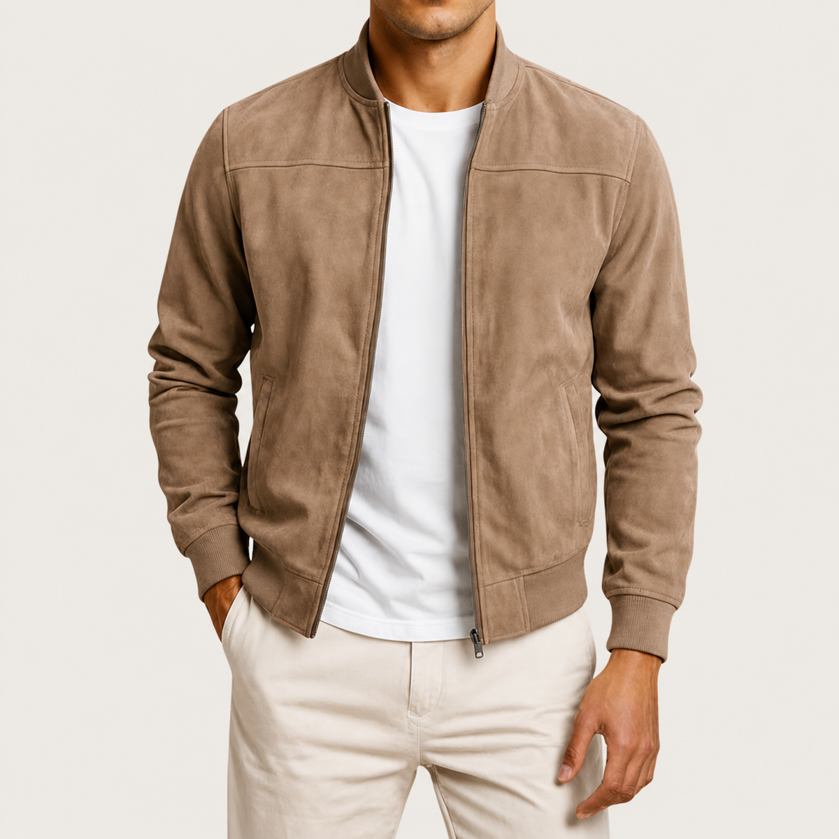 Gonzalo | Chaqueta Efecto Ante