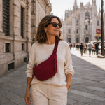 Nera | Bolso de hombro burdeos